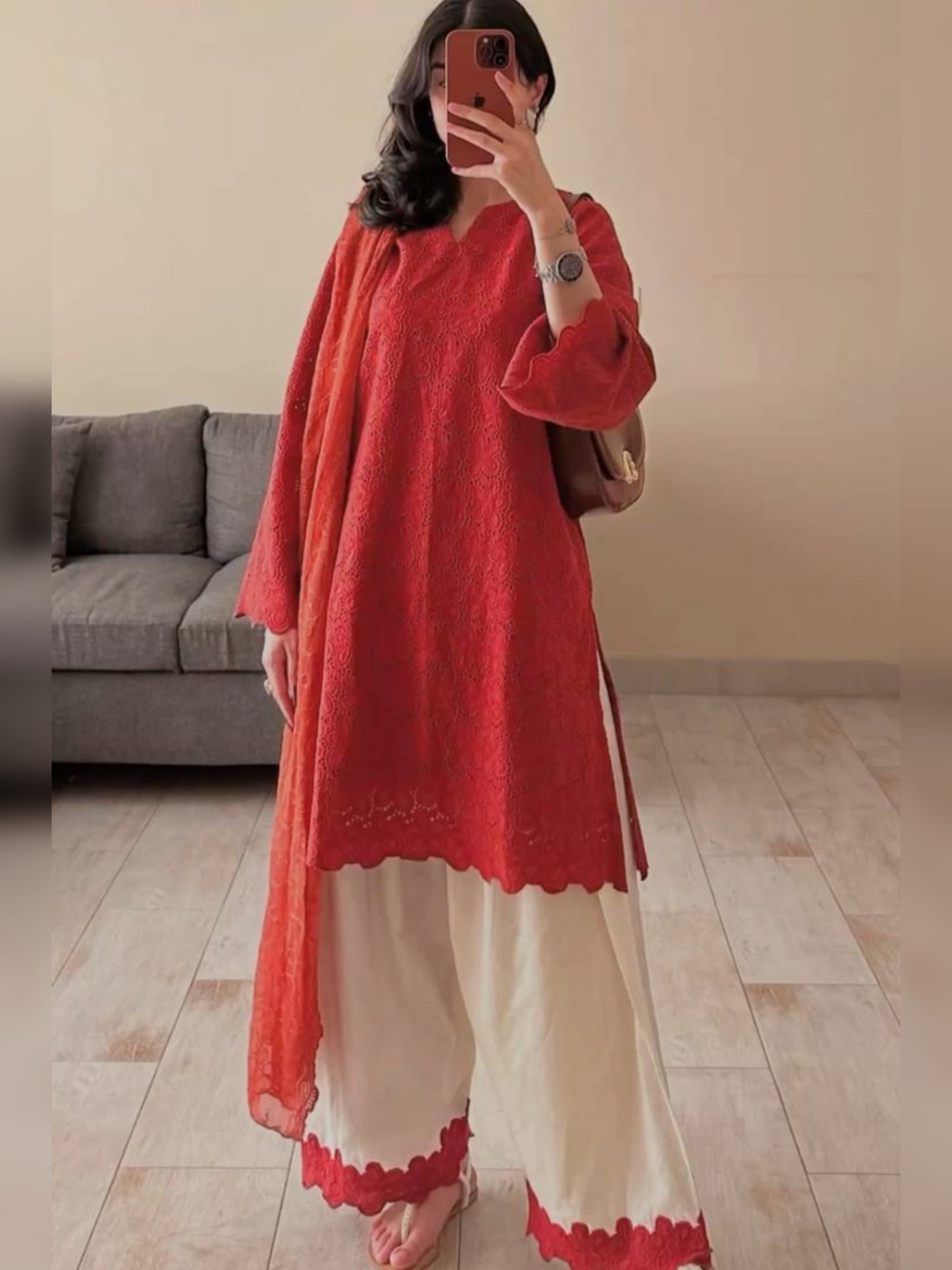 3pc Stitched Chicken-Kari | Red Aura