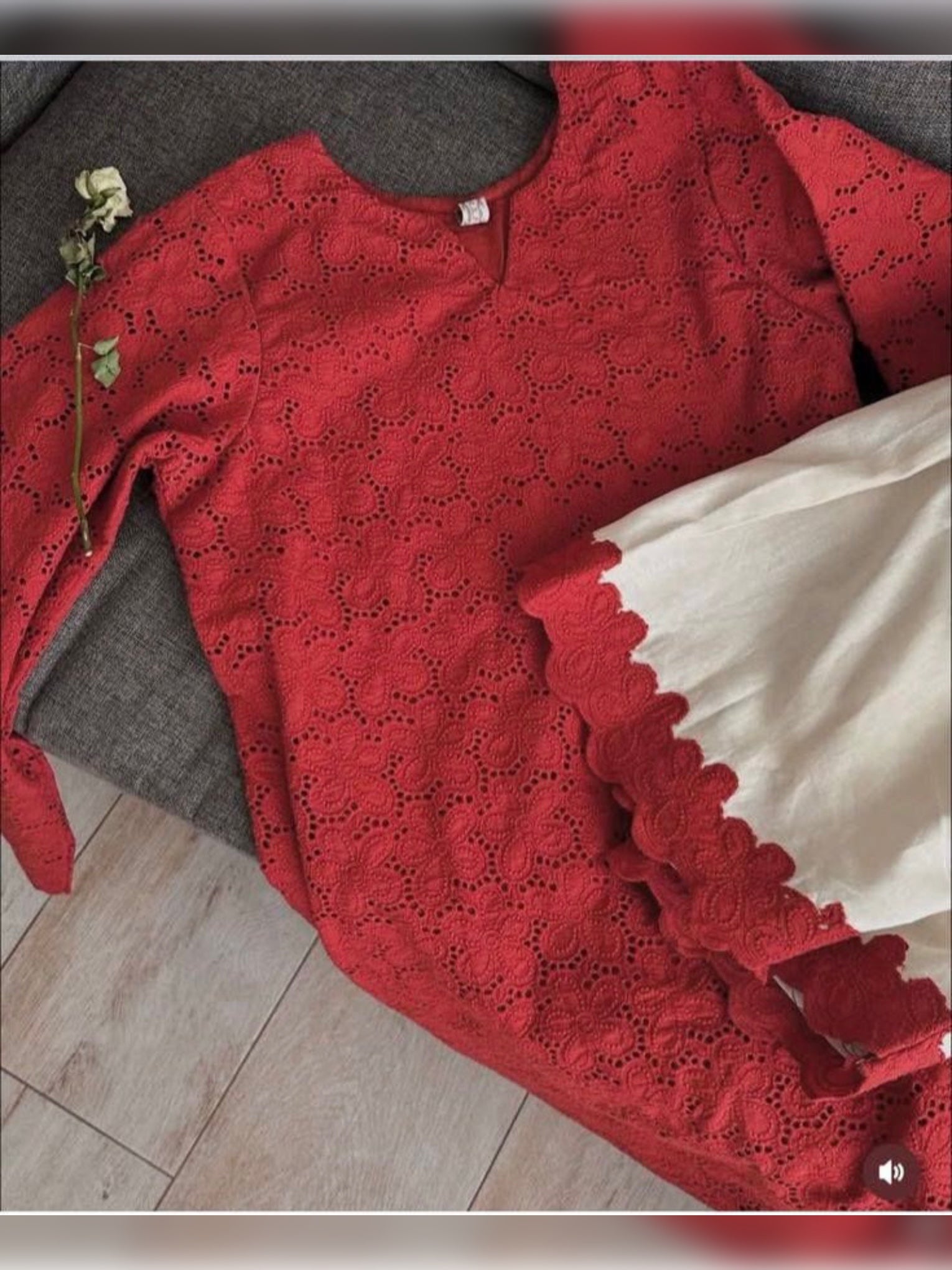 3pc Stitched Chicken-Kari | Red Aura