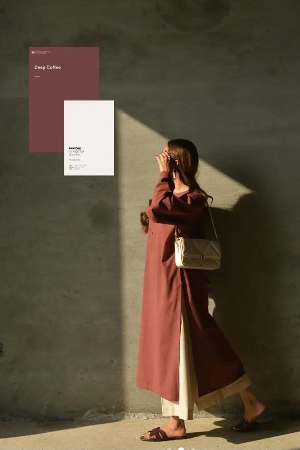 2pc stitched | Deep Coffee | lawn